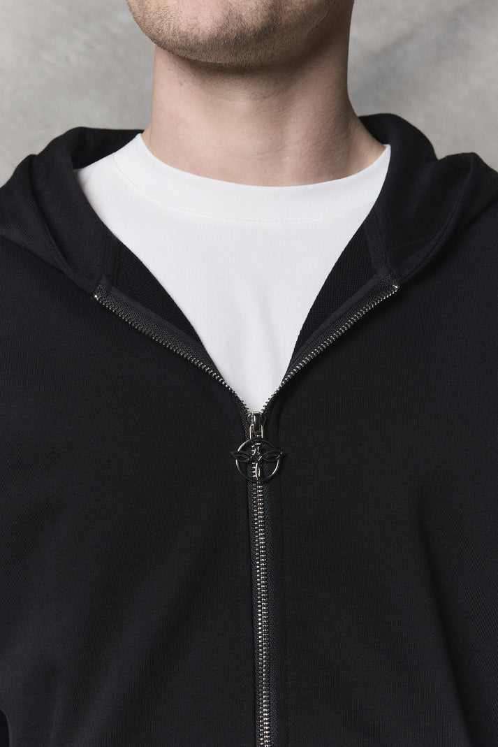 ame libre Vigil Zip Hoodie - Black - lab10menswear.nl