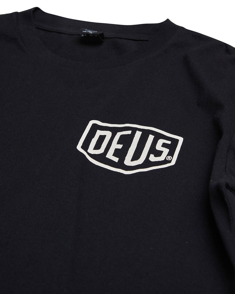 Deus Venice Longsleeve - Black - lab10menswear.nl
