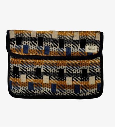 Vintage Recycled Laptop Sleeve - Blue Heaven - Lab10 | LAB10STREETWEAR