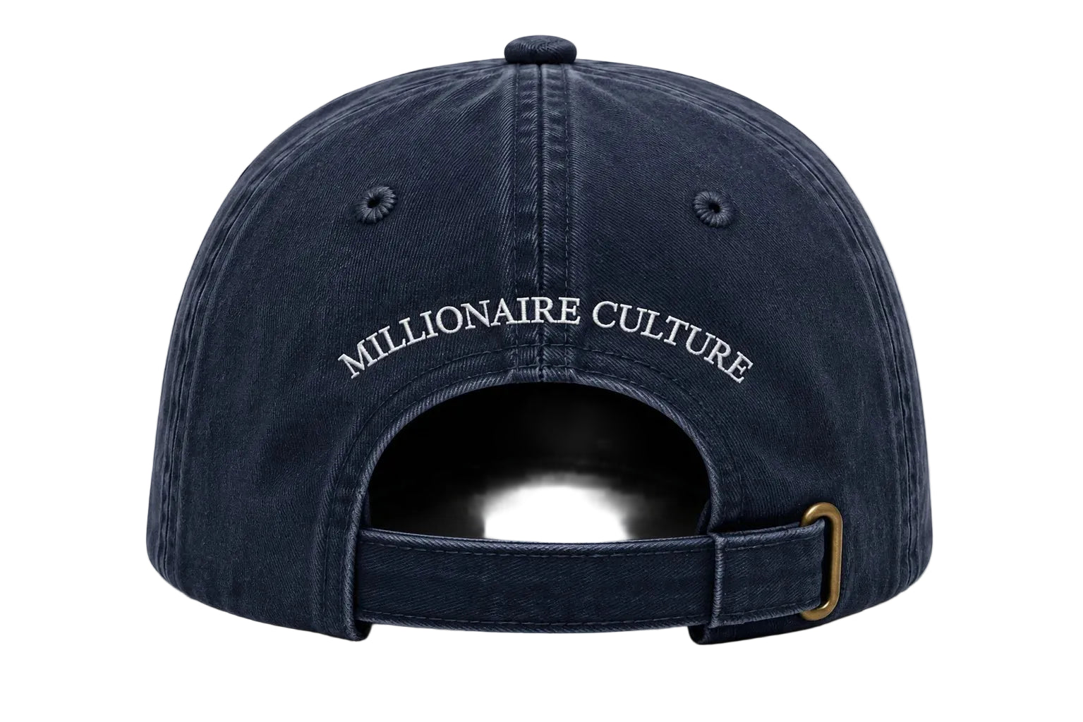millionaire culture cap navy - lab10menswear.nl