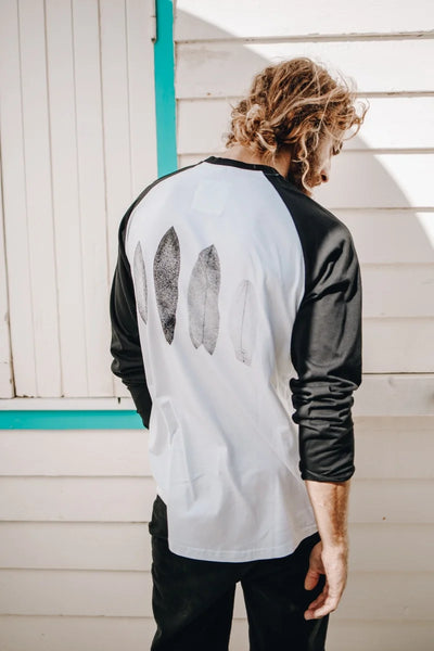 Boards Longsleeve- Black & White - Surf.inc | LAB10STREETWEAR
