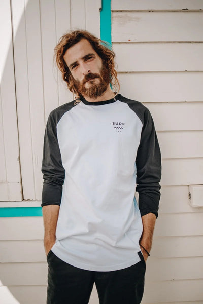 Boards Longsleeve- Black & White - Surf.inc | LAB10STREETWEAR
