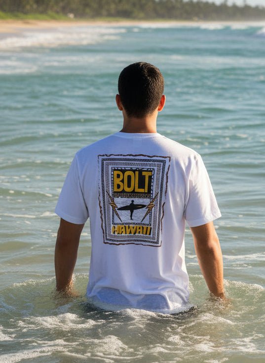 Bolt in Hawai T-Shirt - Off White - Lightning Bolt | LAB10STREETWEAR