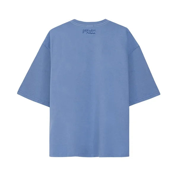 Born To Roar Box Tee - Denim Blue - Surf.inc | LAB10STREETWEAR