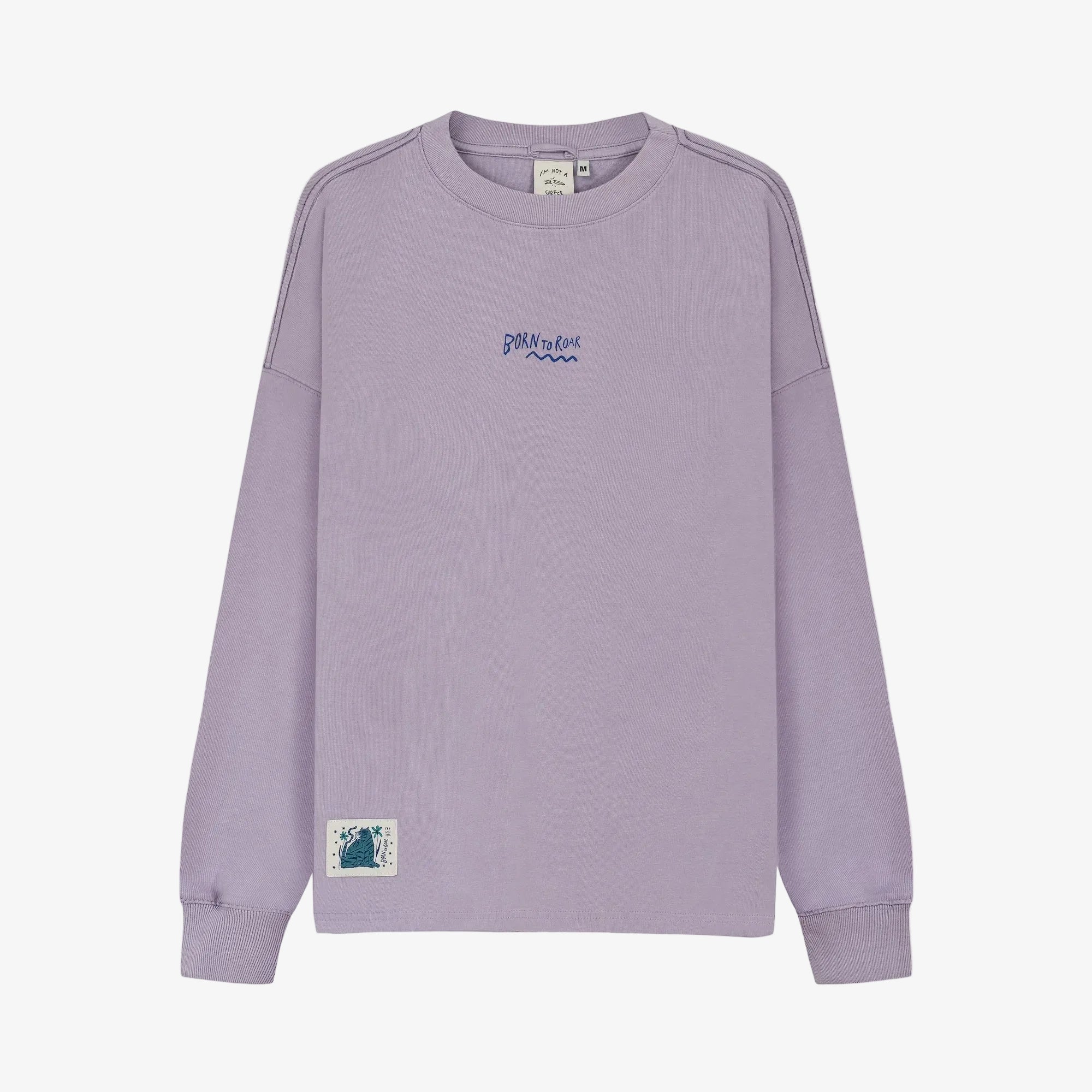 Born To Roar Longsleeve - Purple Haze - Surf.inc | LAB10STREETWEAR