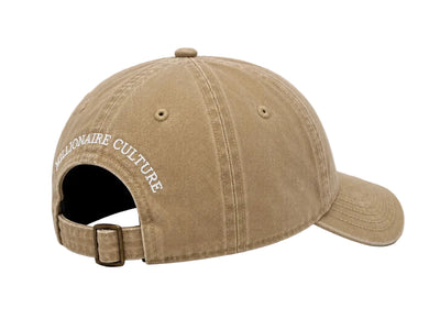 Millionaire Culture cap beige - lab10menswear.nl