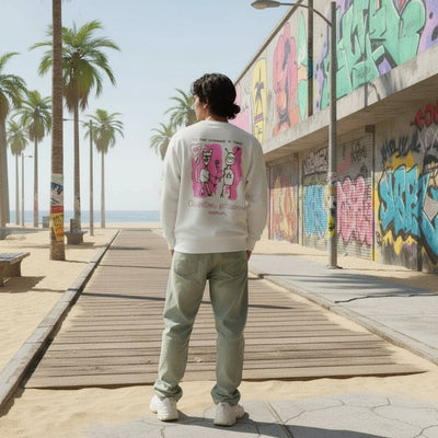 Charming Affection Longsleeve - Paper White - Surf.inc | LAB10STREETWEAR