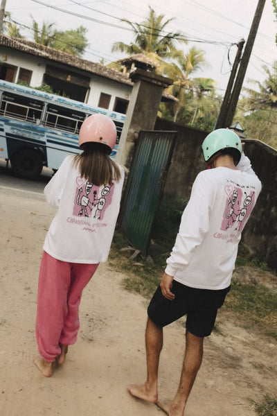 Charming Affection Longsleeve - Paper White - Surf.inc | LAB10STREETWEAR
