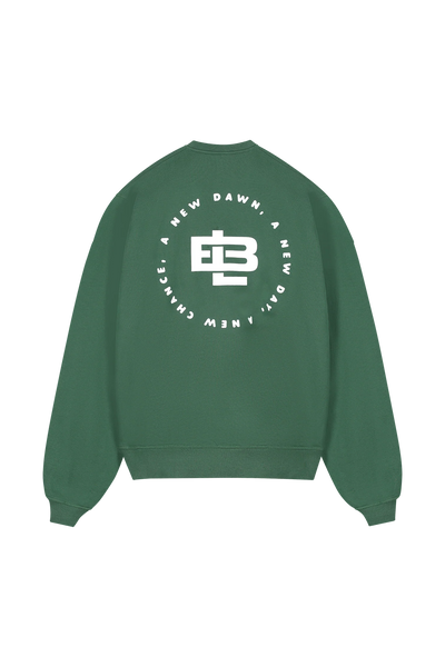 Circle Sweater - Groen - Baselab | LAB10STREETWEAR