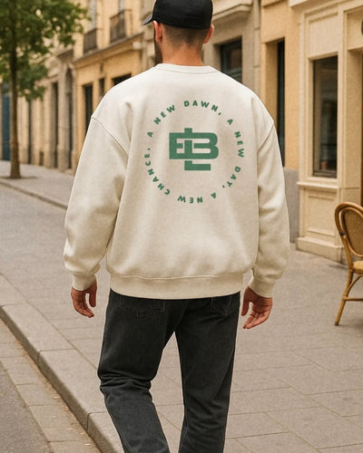 Circle Sweater - Off White - Baselab | LAB10STREETWEAR
