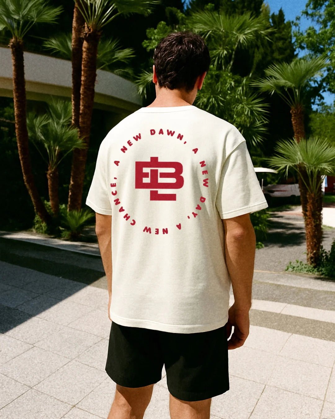 Circle T-Shirt - Off White - Baselab | LAB10STREETWEAR