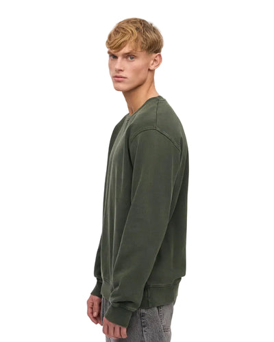 Colorfulstandard Organic Oversized Crew - Midnight Forest -lab10menswear.nl