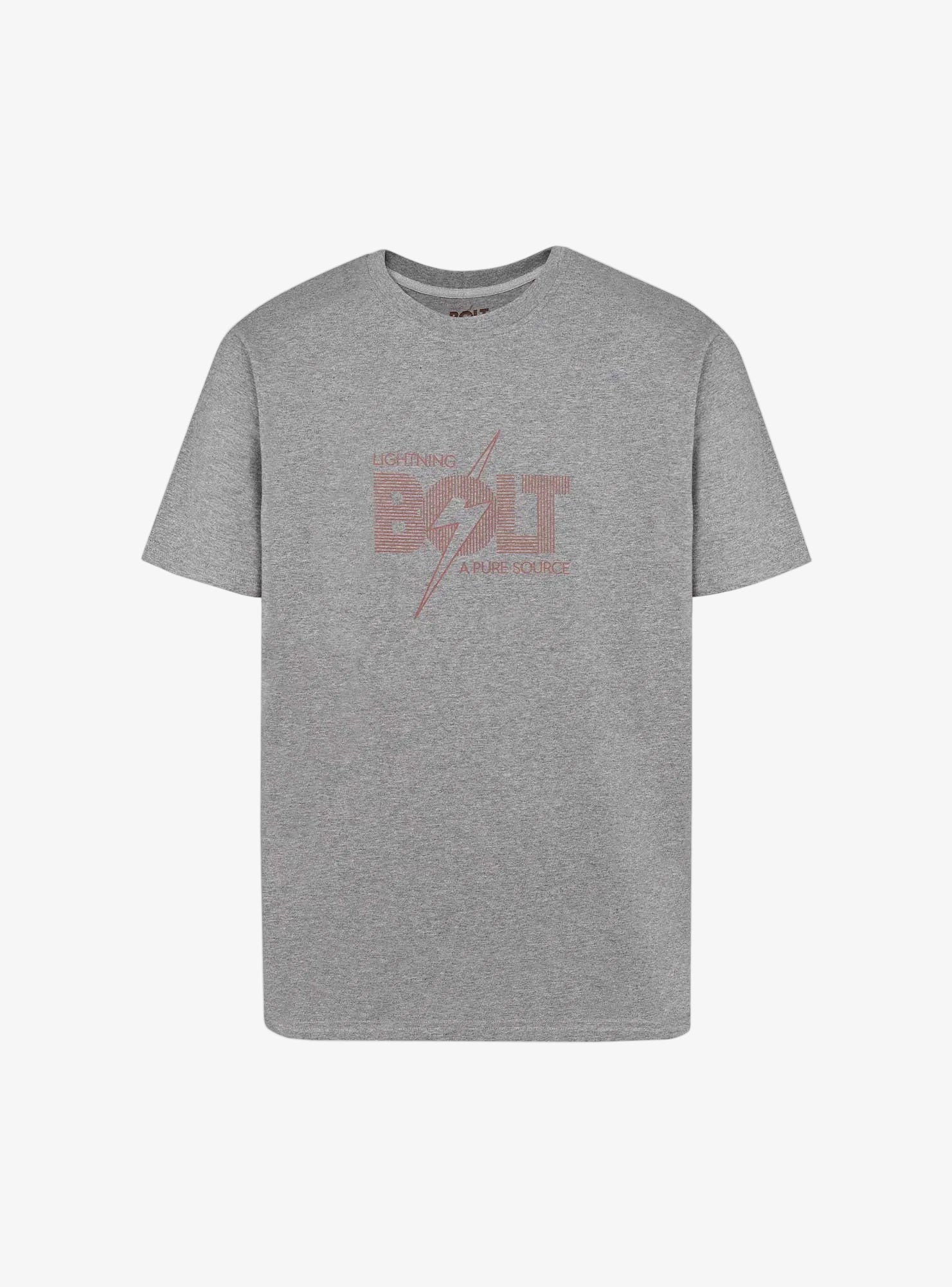 Code Bolt T-Shirt - Grijs - Lightning Bolt | LAB10STREETWEAR