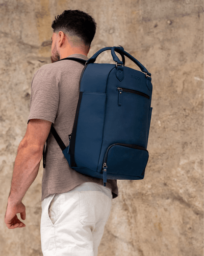 De Backpack - Navy - Bagga | LAB10STREETWEAR