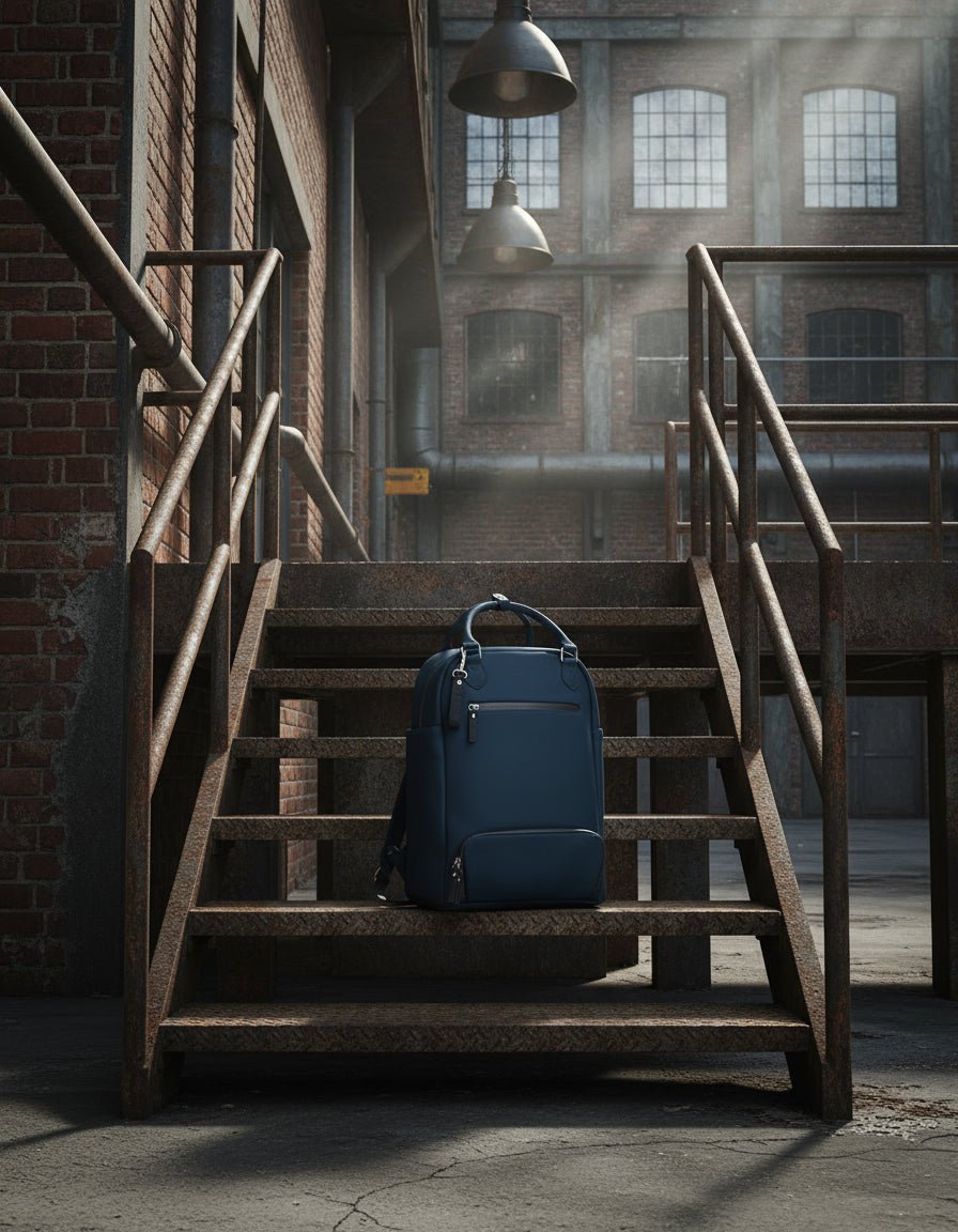 De Backpack - Navy - Bagga | LAB10STREETWEAR