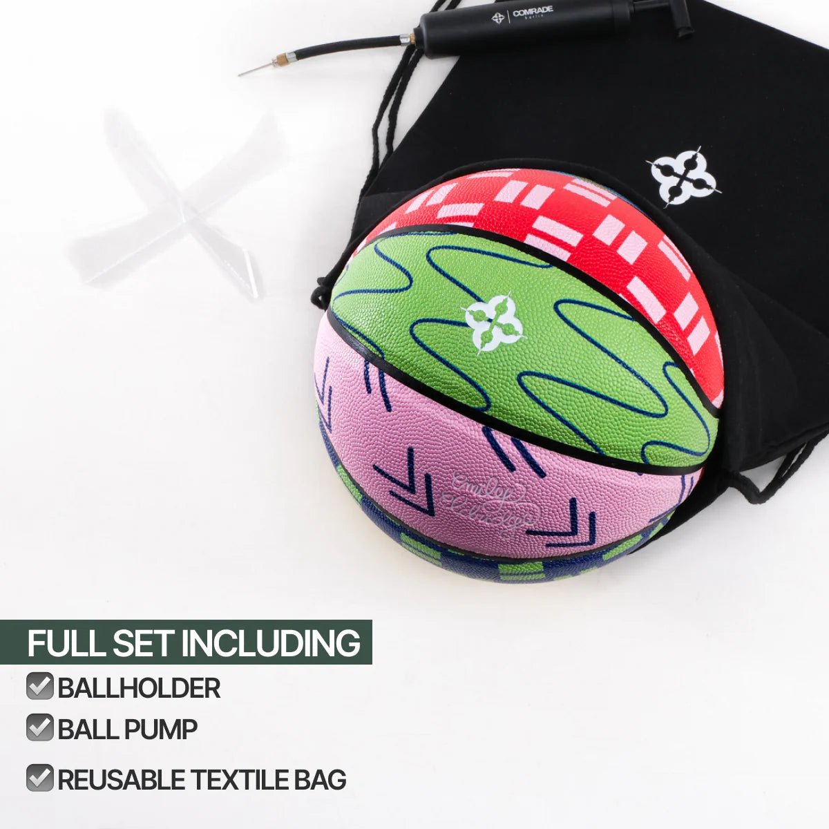 Design Basketbal - Collabo Art X Emily Eldridge - Comrade Berlin | LAB10STREETWEAR