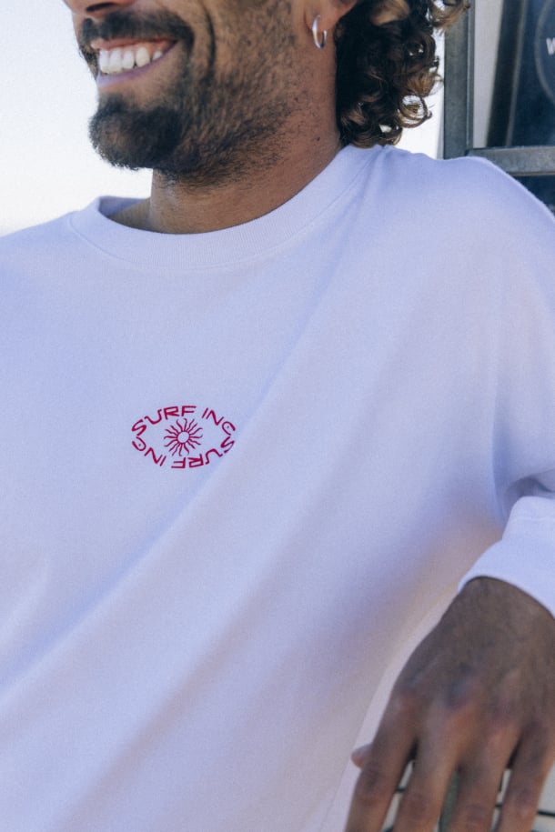Feel Amazing Longsleeve - Paper White - Surf.inc | LAB10STREETWEAR