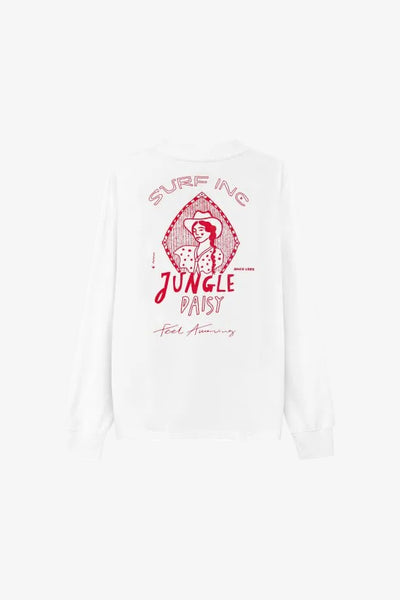 Feel Amazing Longsleeve - Paper White - Surf.inc | LAB10STREETWEAR