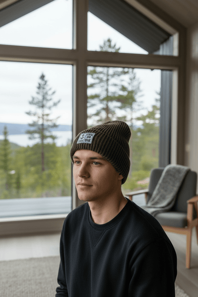 Fish or Die Beanie - Green - Lakor | LAB10STREETWEAR