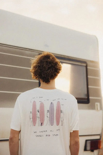 Friends Tee - Vintage White - Surf.inc | LAB10STREETWEAR