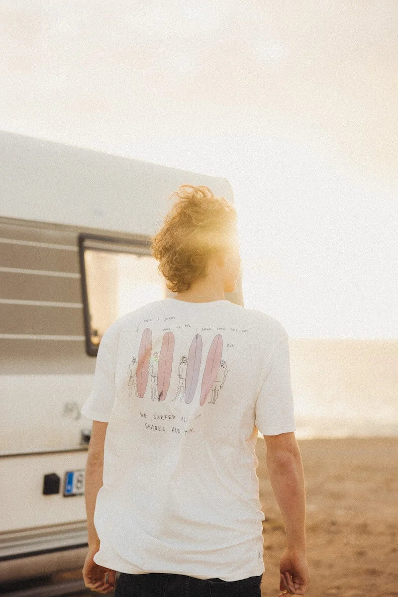 Friends Tee - Vintage White - Surf.inc | LAB10STREETWEAR