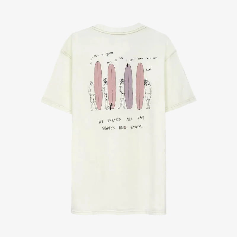 Friends Tee - Vintage White - Surf.inc | LAB10STREETWEAR