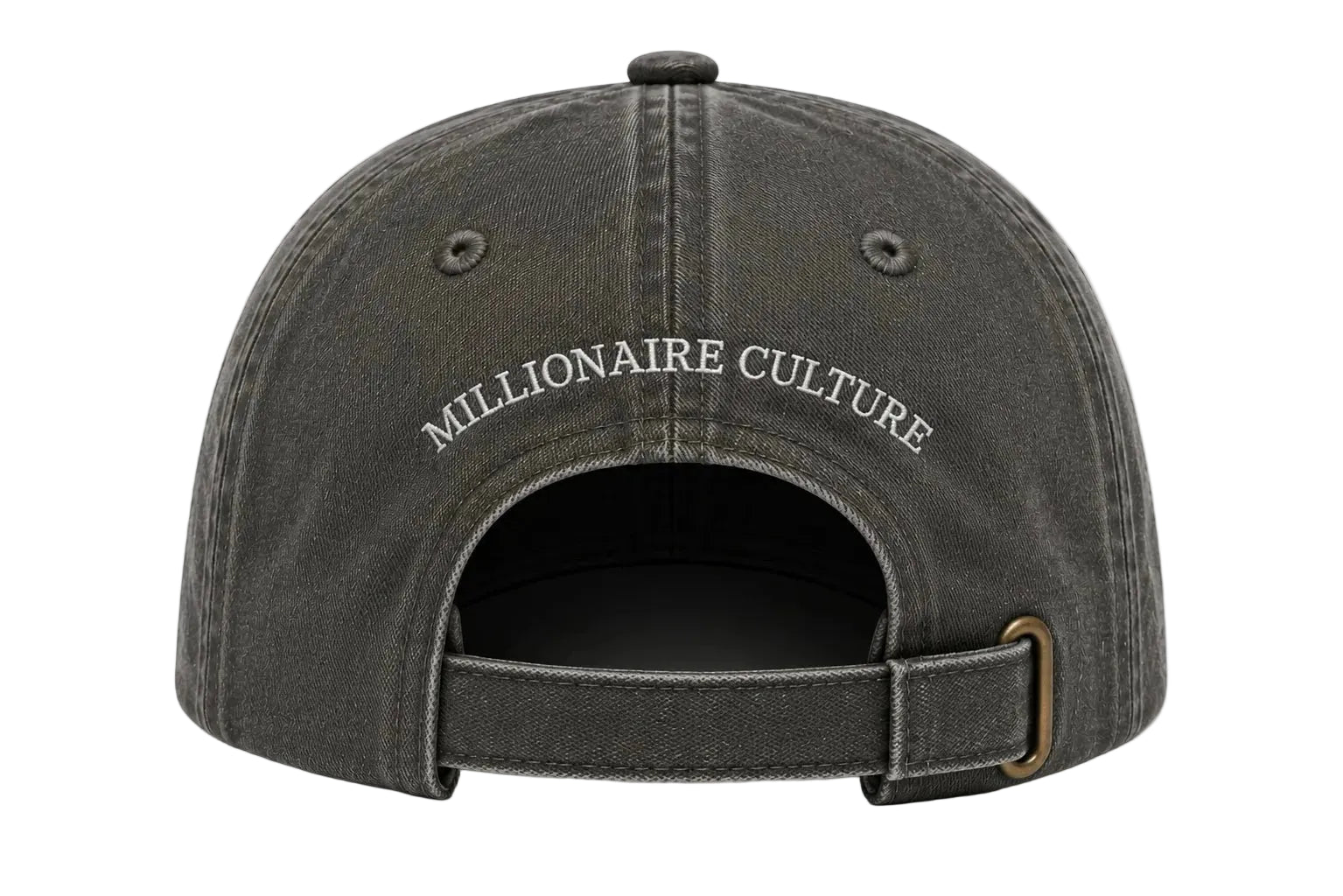 Millionaire cap grijs - lab10menswear.nl