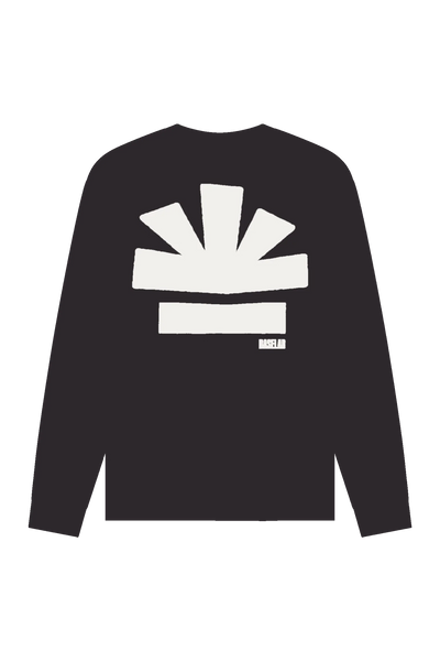 Icon Longsleeve - Zwart - Baselab | LAB10STREETWEAR