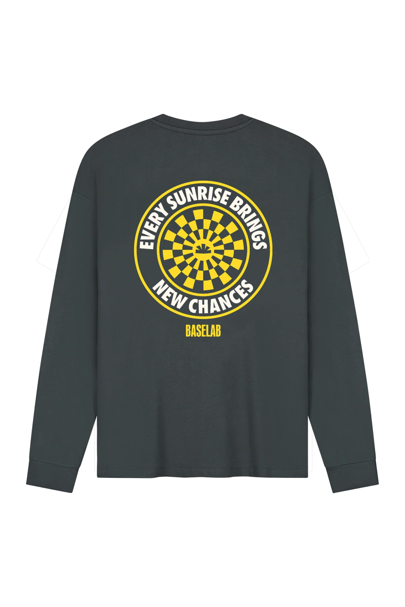 Infinite Longsleeve - Donkergrijs - Baselab | LAB10STREETWEAR