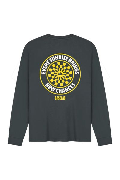 Infinite Longsleeve - Donkergrijs - Baselab | LAB10STREETWEAR