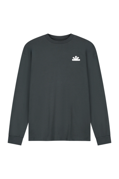 Infinite Longsleeve - Donkergrijs - Baselab | LAB10STREETWEAR