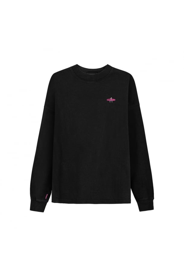Kitty Longsleeve - Acid Black - Surf.inc | LAB10STREETWEAR
