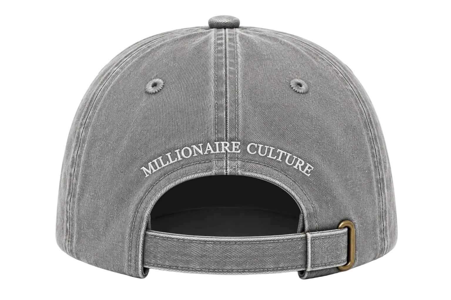Millionaire Culture cap licht grijs - lab10menswear.nl