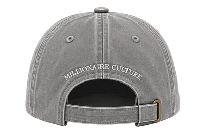Millionaire Culture cap licht grijs - lab10menswear.nl