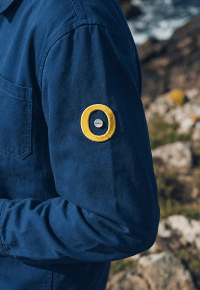 Nacre Work Jacket (c_twill®) - Blauw - Ecmo | LAB10STREETWEAR