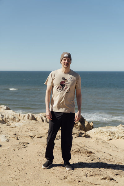 Off to Work T-Shirt - White Pepper - Lakor | LAB10STREETWEAR