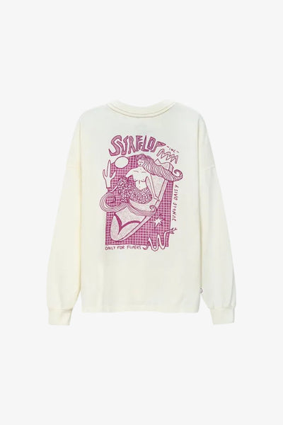 Only For Flippers Longsleeve - Vintage White - Surf.inc | LAB10STREETWEAR