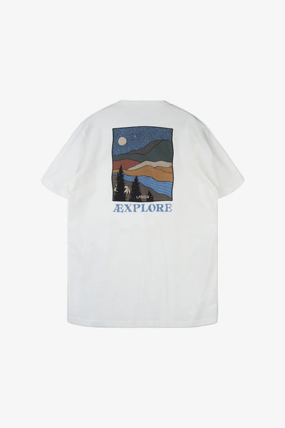 Out There T- Shirt - Star White - Lakor | LAB10STREETWEAR