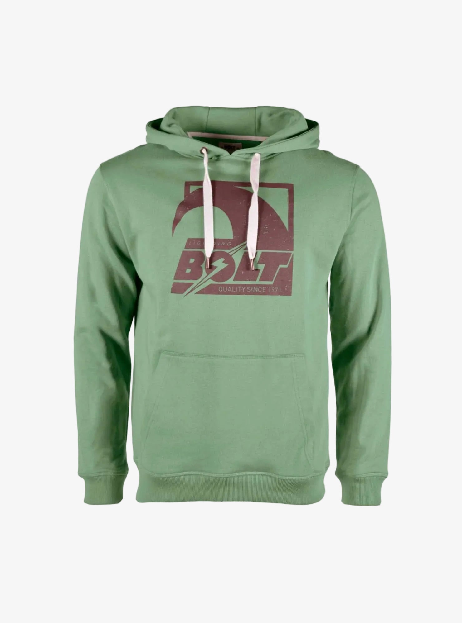 Quality II Hoodie - Groen - Lightning Bolt | LAB10STREETWEAR