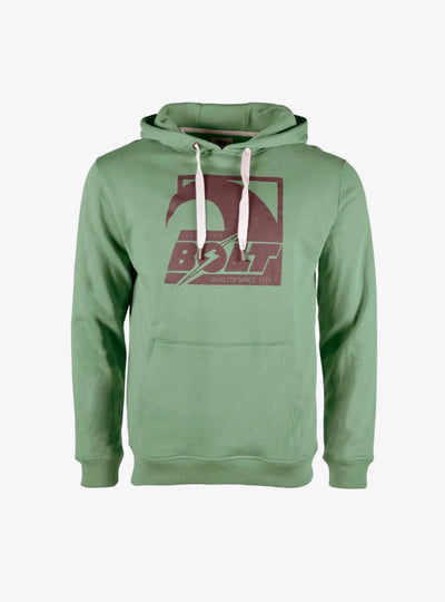 Quality II Hoodie - Groen - Lightning Bolt | LAB10STREETWEAR