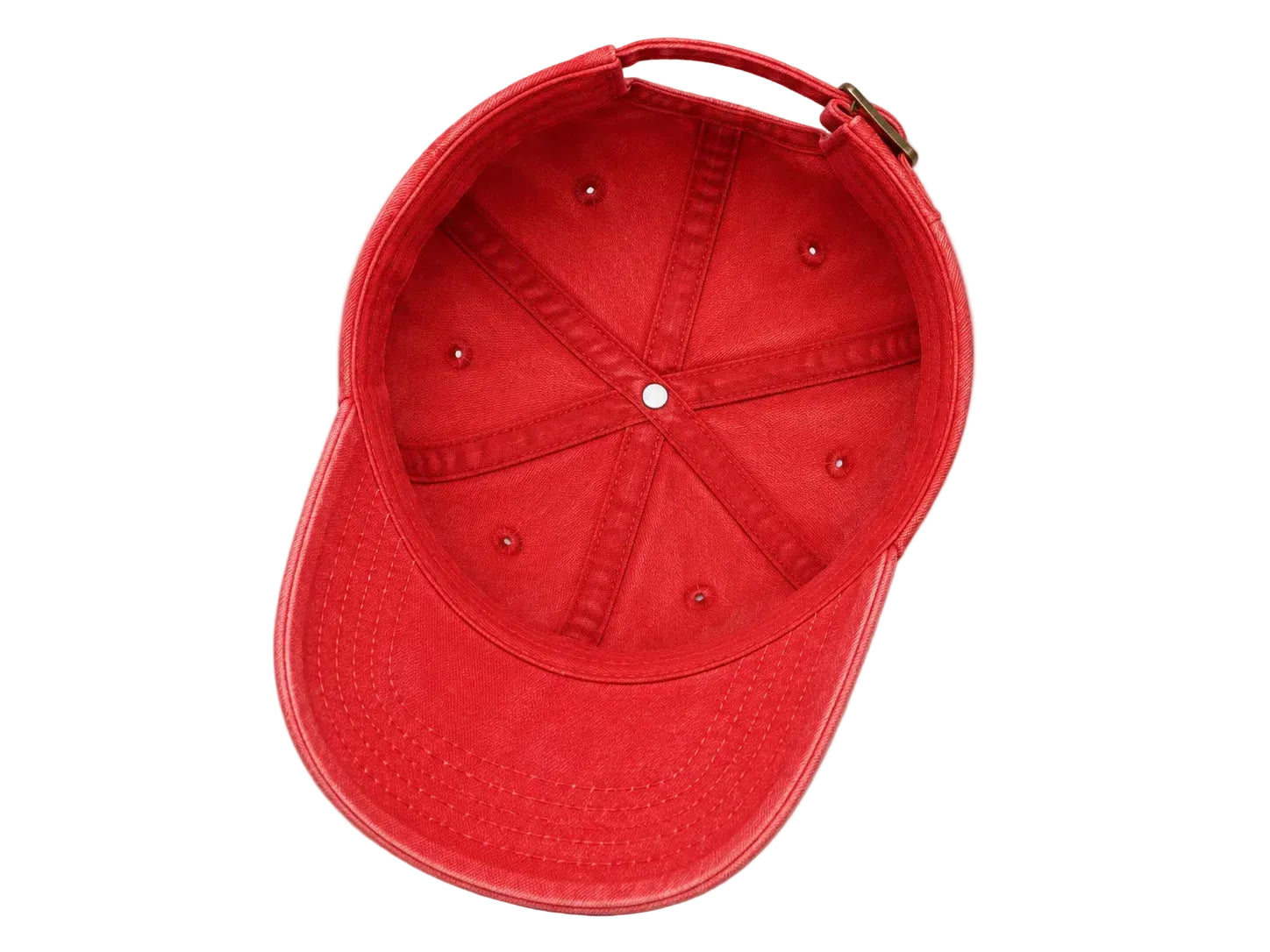 Millionaire culture cap rood - Lab10mensweare.nl