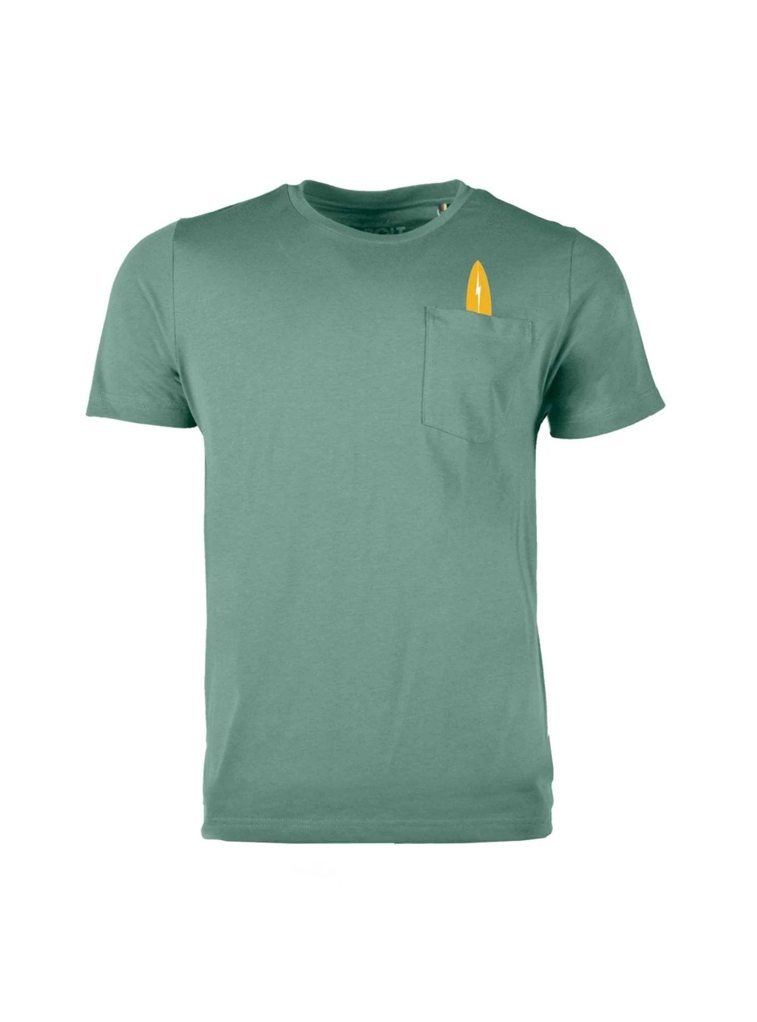 Shaping T-Shirt - Groen - Lightning Bolt | LAB10STREETWEAR