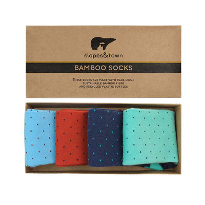 Sokken Geschenkdoos - Blue Dots - Slopes & Town | LAB10STREETWEAR