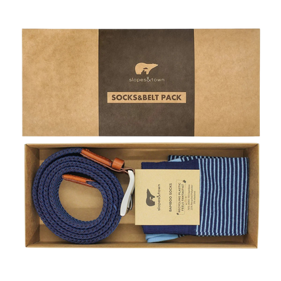 Sokken en Riem Geschenkdoos - Tommy - Slopes & Town | LAB10STREETWEAR