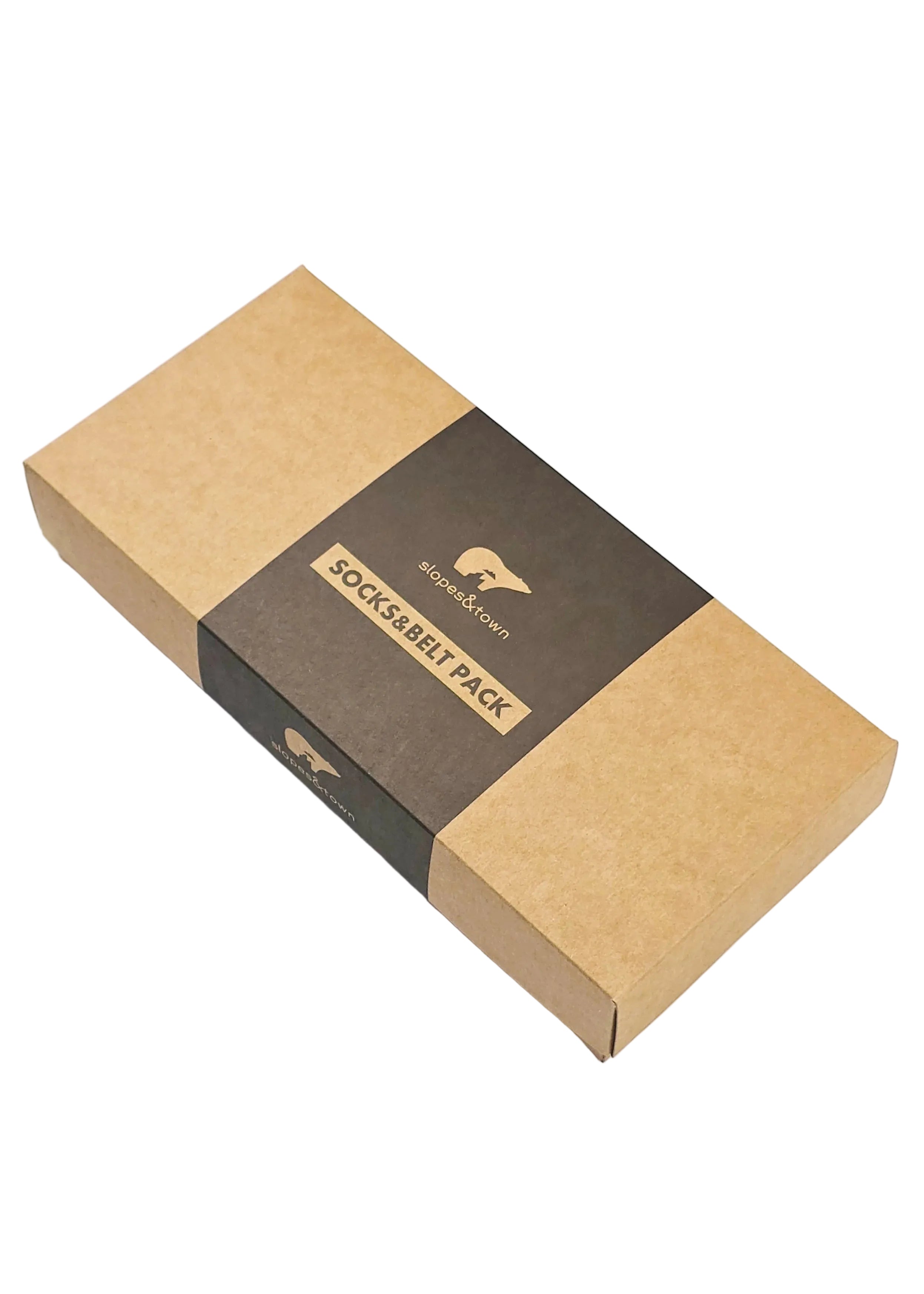 Sokken en Riem Geschenkdoos - Burgundy - Slopes & Town | LAB10STREETWEAR