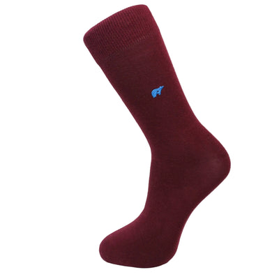 Sokken en Riem Geschenkdoos - Burgundy - Slopes & Town | LAB10STREETWEAR