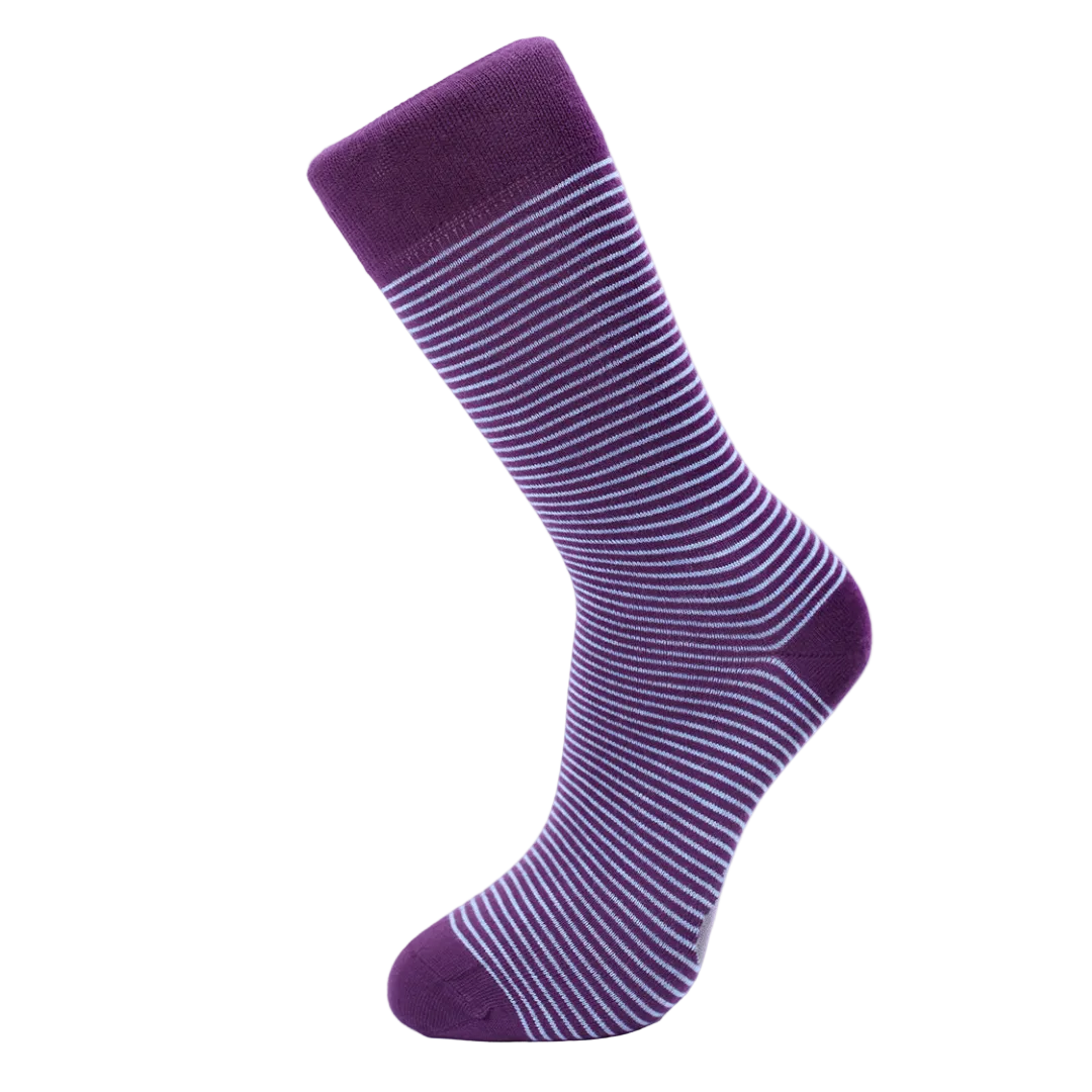 Sokken Geschenkdoos - Purple Stripes - Slopes & Town | LAB10STREETWEAR