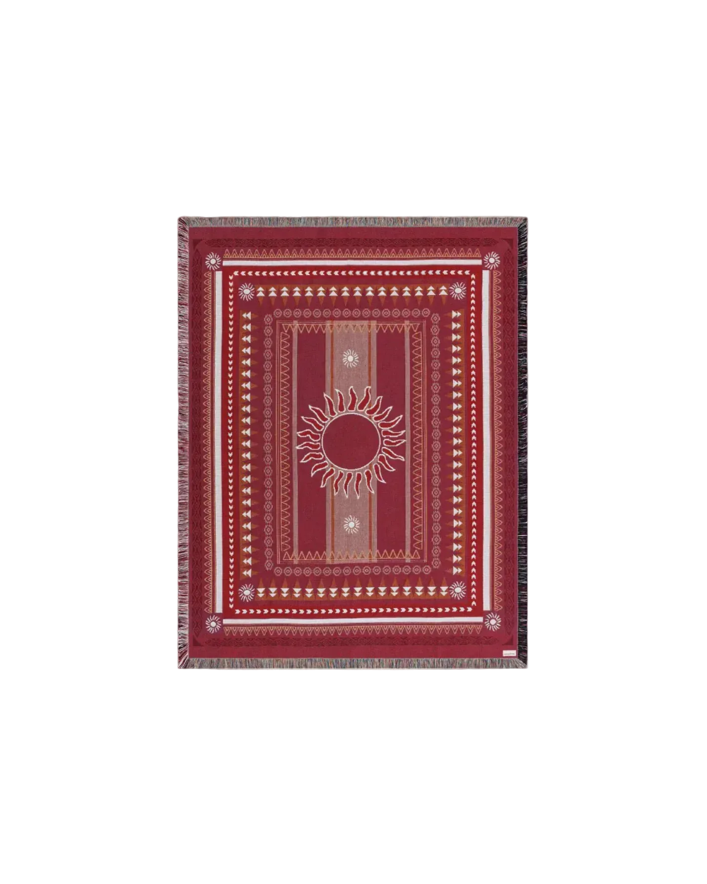 Sunset Burgundy Blanket - NTL | LAB10STREETWEAR