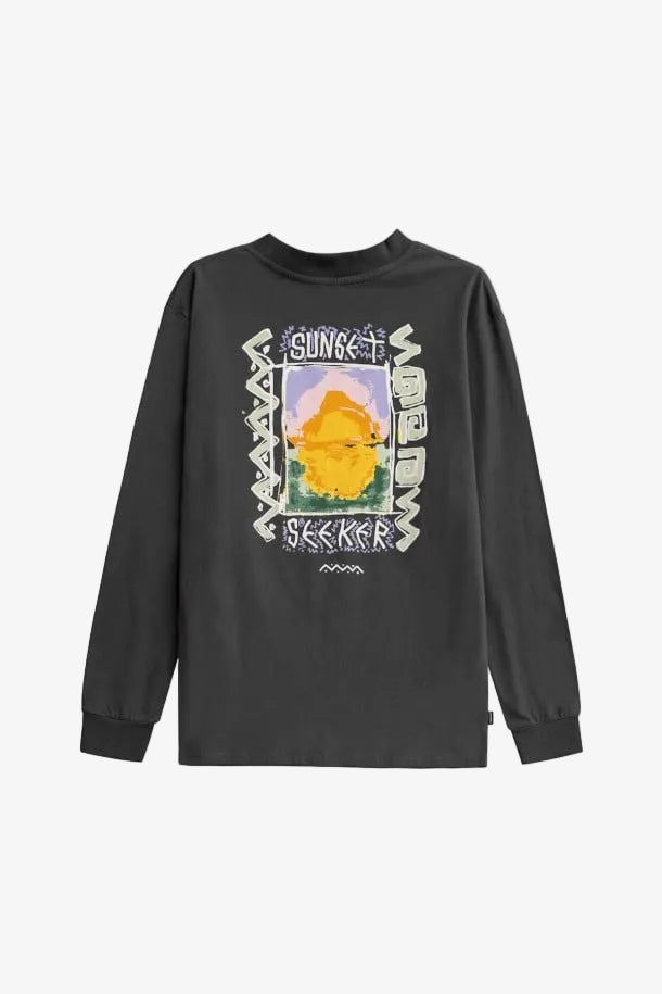 Sunset Seeker LongSleeve - Stone Grey - Surf.inc | LAB10STREETWEAR
