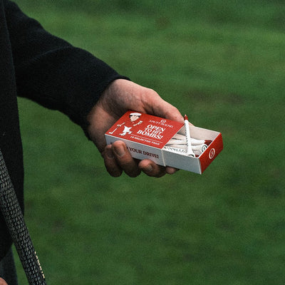 The Red Golf Tee Match Box - 3Puttround | LAB10STREETWEAR